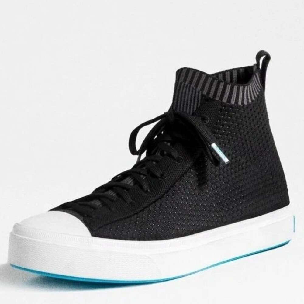 NEW Native Men's Size Unisex Jefferson 2.0 High Top Knit Slip On Active Sneakers